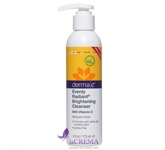 Derma E Осветляющее средство для умывания Evenly Radiant® с витамином С