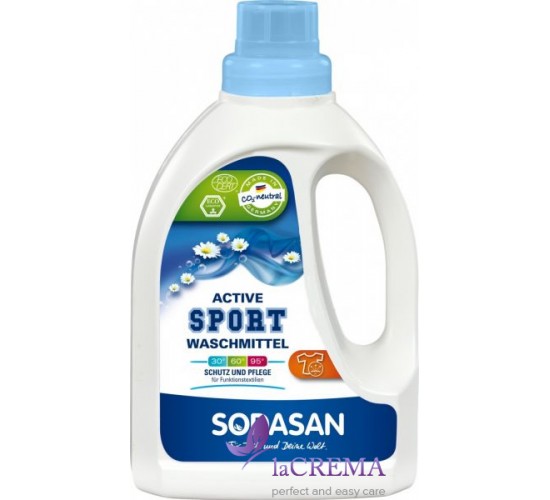 SODASAN Жидкое средство Active Sport для стирки, 0,75 л