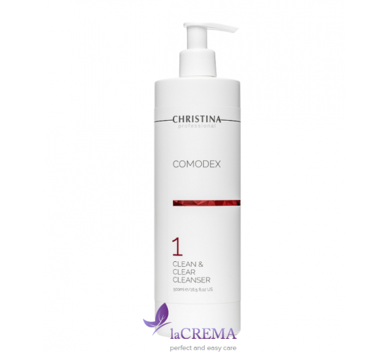 Christina Comodex Очищуючий гель для жирної та проблемної шкіри №1 Clean&Clear Cleanser, 500 мл