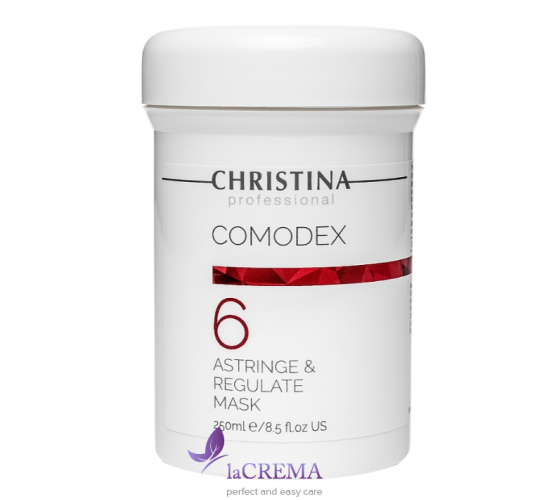 Christina Comodex Стягувальна та регулювальна маска для обличчя №6 Astringe&Regulate Mask, 250 мл