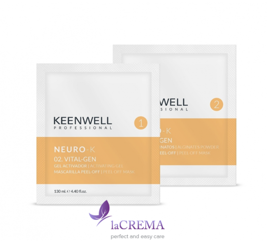 Keenwell Neuro-K Альгінатна Нейро Відновлююча ліпосомальна з вітаміном С №02, 130мл+15г
