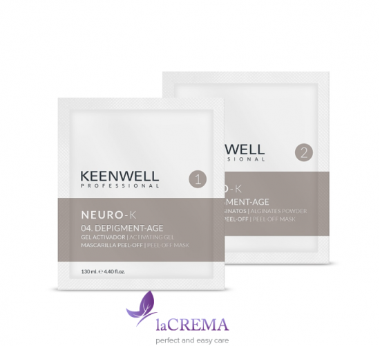 Keenwell Neuro-K Альгінатна Нейро депігментуюча маска №04, 130мл+15г