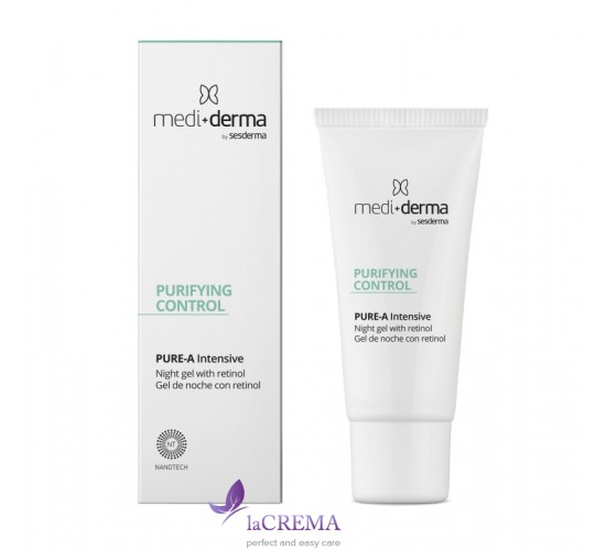 Medi+Derma Purifying Control Інтенсивний себорегулюючий гель для шкіри з акне, 30 мл