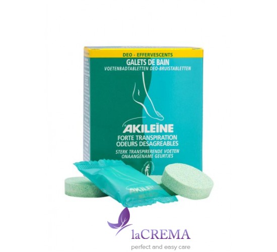 Акилеїн Шипучі дезінфікуючі таблетки для ніг - Akileine Deo Tablets, 7 шт