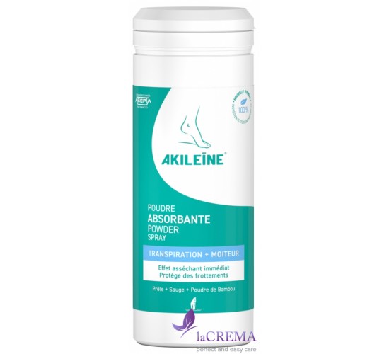 Акилеїн Абсорбуюча пудра для поглинання потуп ніг- Akileine Absorbing Powder, 75 г