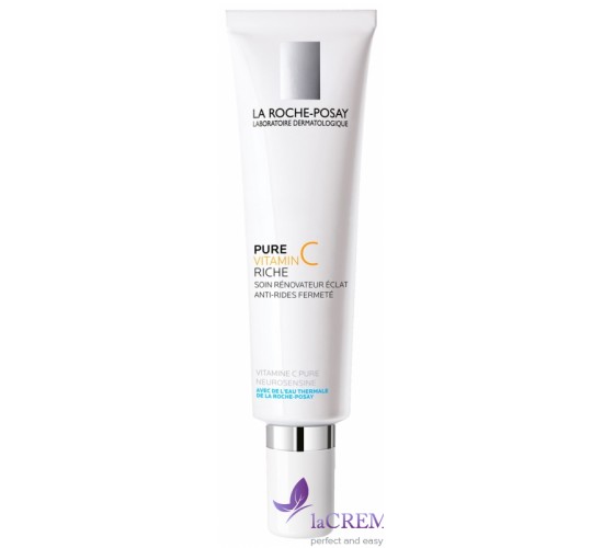 La Roche-Posay Редермік Пюр Ріш Антивіковий засіб проти зморшок Redermic C Pure Vitamin C, 40 мл