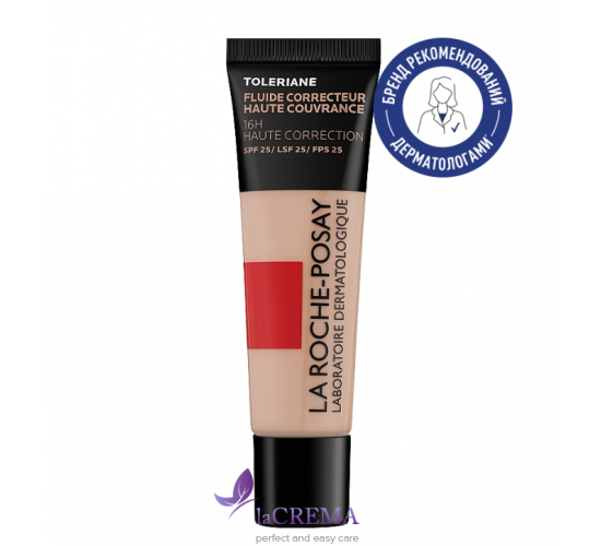 La Roche-PosayТональний флюїд SPF25 Toleriane Teint , 30 мл