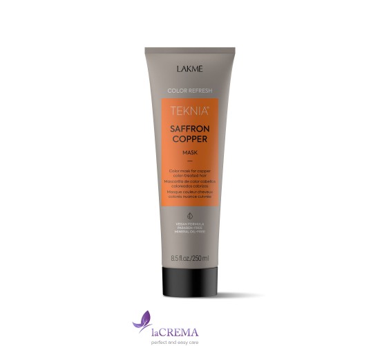 Lakme Teknia Color Refresh Маска для оновлення мідних відтінків волосся Saffron Copper, 250 мл