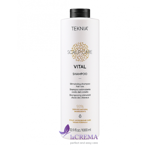 Lakme Teknia Scalp Care Vital Шампунь проти проти випадання волосся, 1 л