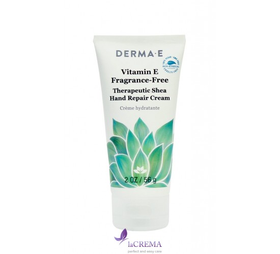 Derma E Крем для рук терапевтический увлажняющий с маслом ши, 56 г
