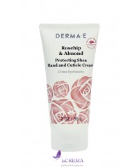 Derma E Крем для рук защитный с экстрактом шиповника и маслом миндаля, 56 г