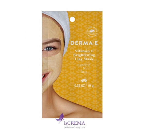 Derma E Vitamin C Осветляющая маска на основе глины с  витамином С, 10 г