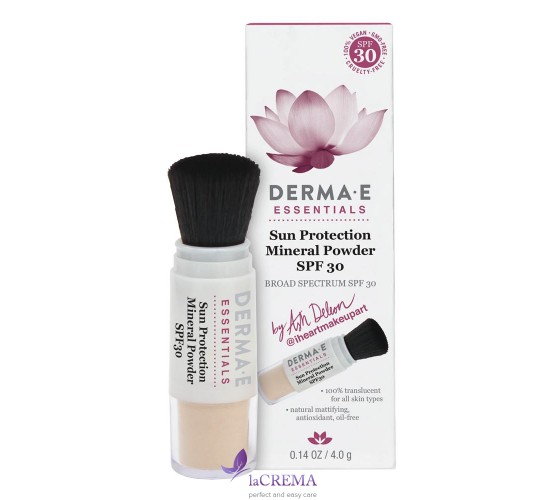 Derma E Essentials Солнцезащитная минеральная крем-пудра SPF 30, 4 г
