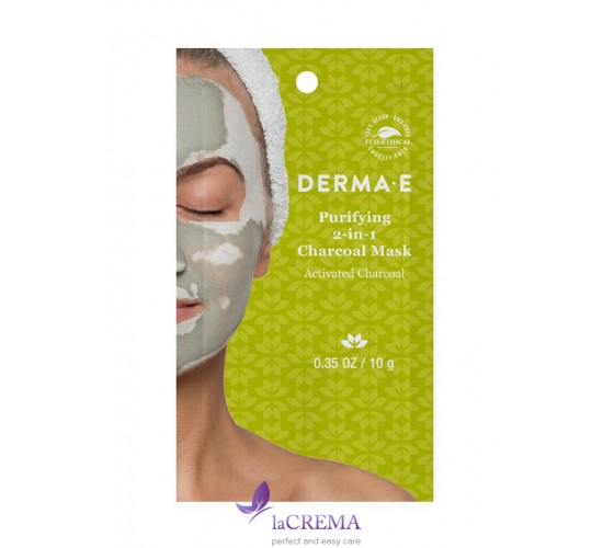 Derma E Purifying Очищающая угольная маска одноразового использования
