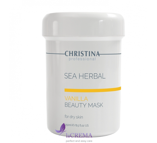 Christina Маска краси ванільна для сухої шкіри Sea Herbal Beauty Mask Vanilla
