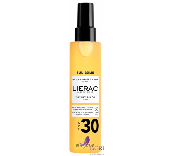 Лієрак Санісін Шовковиста олія SPF30 Lierac Sunissime, 150 мл