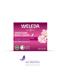 Веледа Розгладжувальний нічний крем з трояндою та білим чаєм - Weleda Smoothing Night Cream, 40 мл