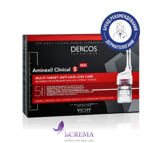 Віші Деркос Амінексил Клінікал 5 для чоловіків - Vichy Dercos Aminexil Clinical 5 Men