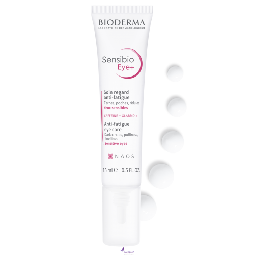 Біодерма Сансібіо Заспокійливий засіб для зони навколо очей Bioderma Sensibio Yeux+, 15 мл