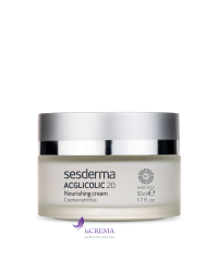 Sesderma Acglicolic 20 Живильний нічний крем для сухої шкіри, 50 мл