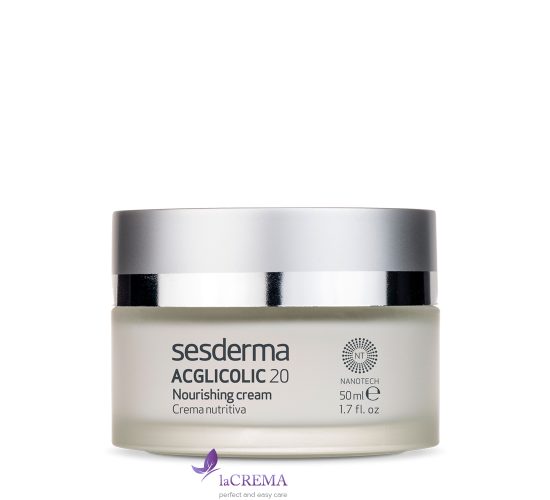 Sesderma Acglicolic 20 Живильний нічний крем для сухої шкіри, 50 мл