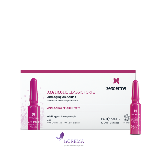Sesderma Acglicolic Classic Forte Омолоджуюча сироватка, 5 х 2 мл