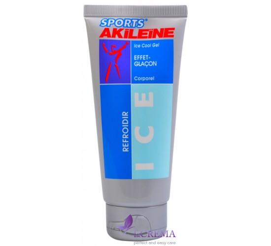 Акилеїн Спорт Охлоджуючий гель АЙС для тіла Akileïne Sports Ice Gel Effet, 75 мл