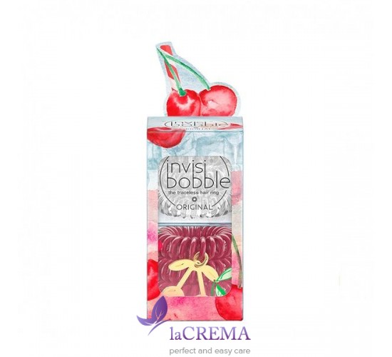 Invisibobble Набор резинка-браслет для волос Original Happy Hour Cherry Cherie Lady, 6 шт