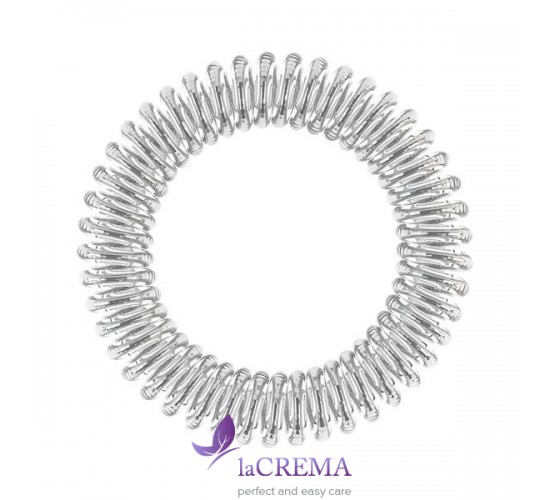 Invisibobble Резинка-браслет для волос Slim Sweet Chrome, 3 шт
