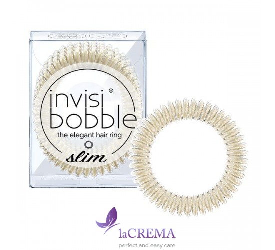 Invisibobble Резинка-браслет для волос Slim Stay Gold, 3 шт