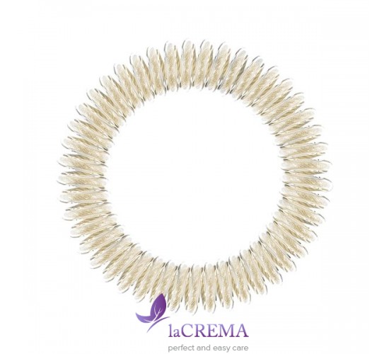 Invisibobble Резинка-браслет для волос Slim Stay Gold, 3 шт