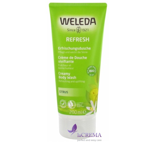 Веледа Очищувальний гель - крем для душу Цитрус- Weleda Citrus, 200 мл