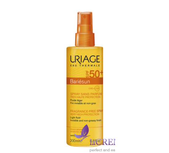 Урьяж Бар'єсан Сонцезахисний спрей SPF50+ Uriage Bariesun Spray, 200 мл