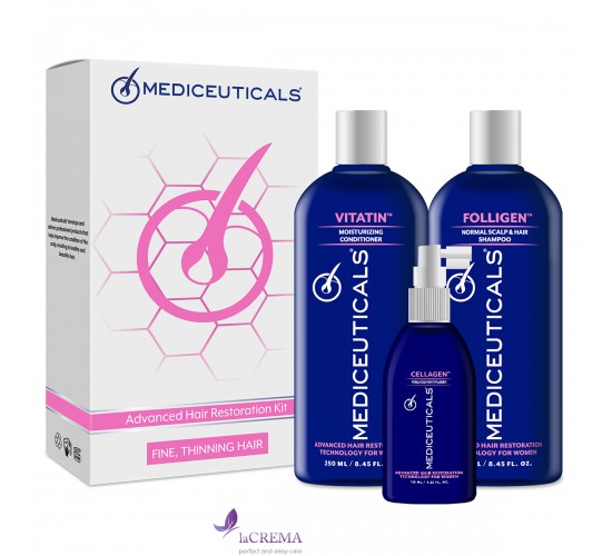 Mediceuticals Набір для жінок проти випадіння волосся Advanced Hair Restoration Technology