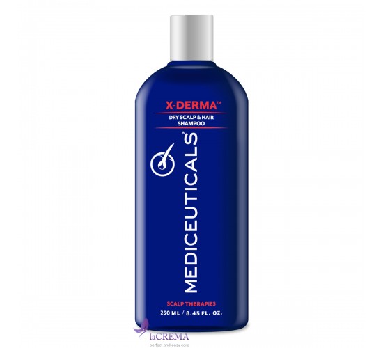Mediceuticals X-Derma Шампунь проти свербіння та сухості шкіри голови, 250 мл