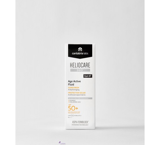 Cantabria Labs Heliocare 360º Антивіковий фотозахисний флюїд SPF50 Age Active Fluid Sunscreen, 50 мл