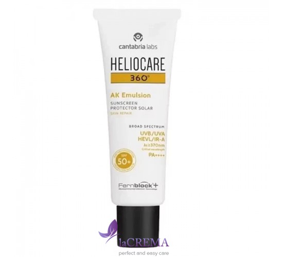 Cantabria Labs Heliocare 360º Сонцезахисний флюїд при розацеа, куперозі SPF50+, 50 мл