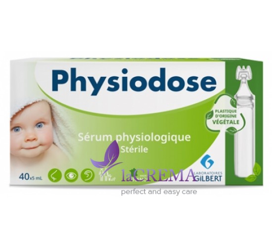 Physiodose Дитячі очищувальні міні-дози Serum Physiologique Sterile.40 x 5 мл 