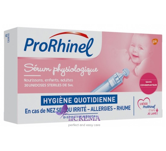 PRORHINEL Очищувальні міні-дози Serum Physiologique 30 x 5 мл 