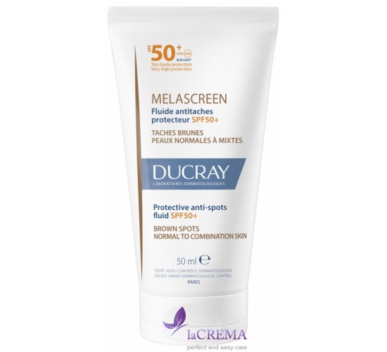 Ducray Melascreen Сонцезахисний флюїд проти пігментації SPF50+, 50 мл