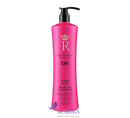 CHI Royal Treatment Захисний кондиціонер для фарбованого волосся Color Gloss, 355 мл