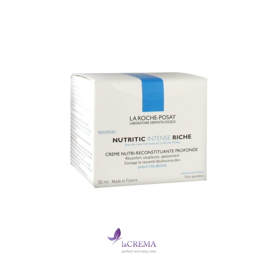 La Roche-Posay Нутрітік Інтенс Ріш Крем для сухої та дуже сухої шкіри - Nutritic Intense, 50 мл