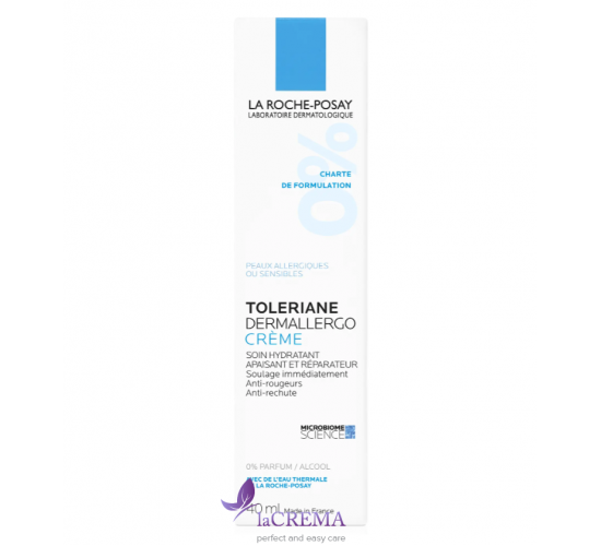 La Roche-Posay Толеран Дермалерго Крем для обличчя заспокійливий, 40 мл