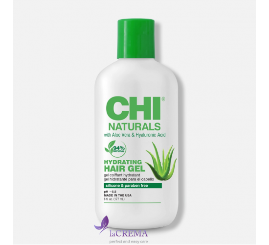 CHI Naturals Зволожуючий гель для укладання волосся, 177 мл