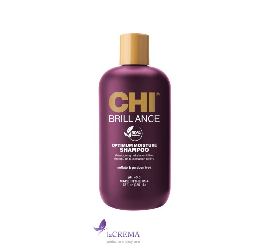 CHI Brilliance Зволожуючий шампунь для волосся, 355 мл