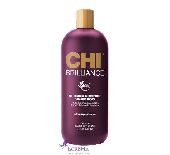 CHI Brilliance Зволожуючий шампунь для волосся, 946 мл