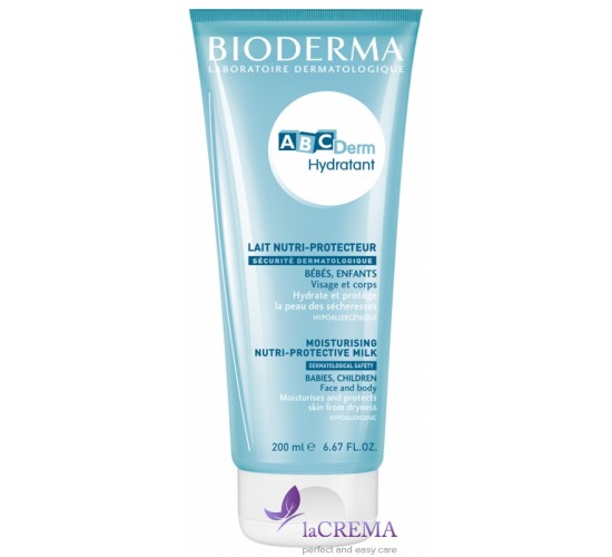 Біодерма АВСДерм Дитяче зволожучюче молочко Bioderma ABCDerm Hydratant Lait, 200 мл