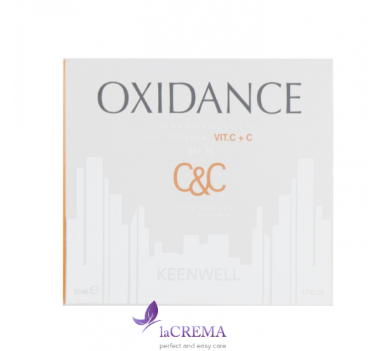 Keenwell Oxidance Денний антиоксидантний мультизахисний крем із вітамінами C+C та SPF 15, 50 мл