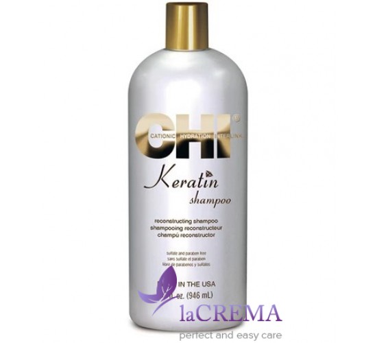 CHI Keratin Шампунь кератинове відновлення, 946 мл