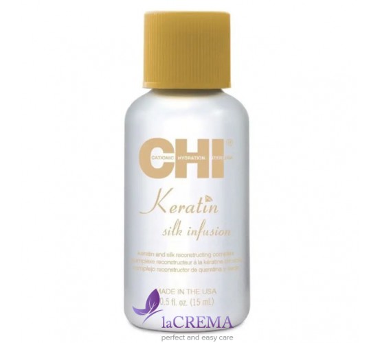 CHI Keratin Натуральний рідкий шовк для волосся Silk Infusion, 15 мл